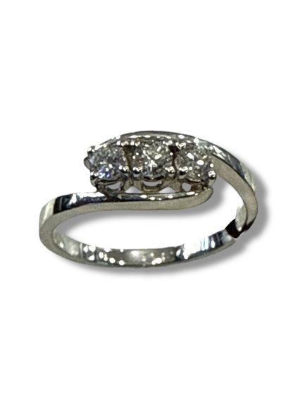 Ring Gianni Pace Woman Gianni Pace in White Gold Diamante 0.30 Ct GPGTRY1 - GPGTRY1